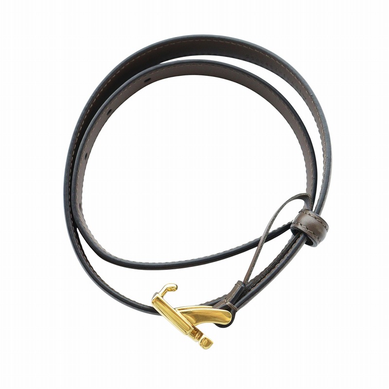 フェンディ FENDI FF BELT ベルト レザー ズッカ ロゴ バックル