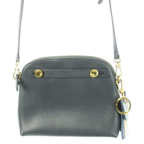 フルラ FURLA ショルダーバッグ レザー 革 ロゴ ゴールド金具 ネコ 