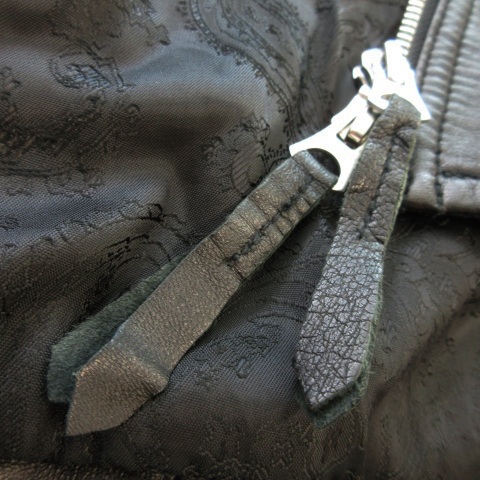 NEUTRAL INFINITY ライダースジャケット 羊革 ラムレザー 本革M