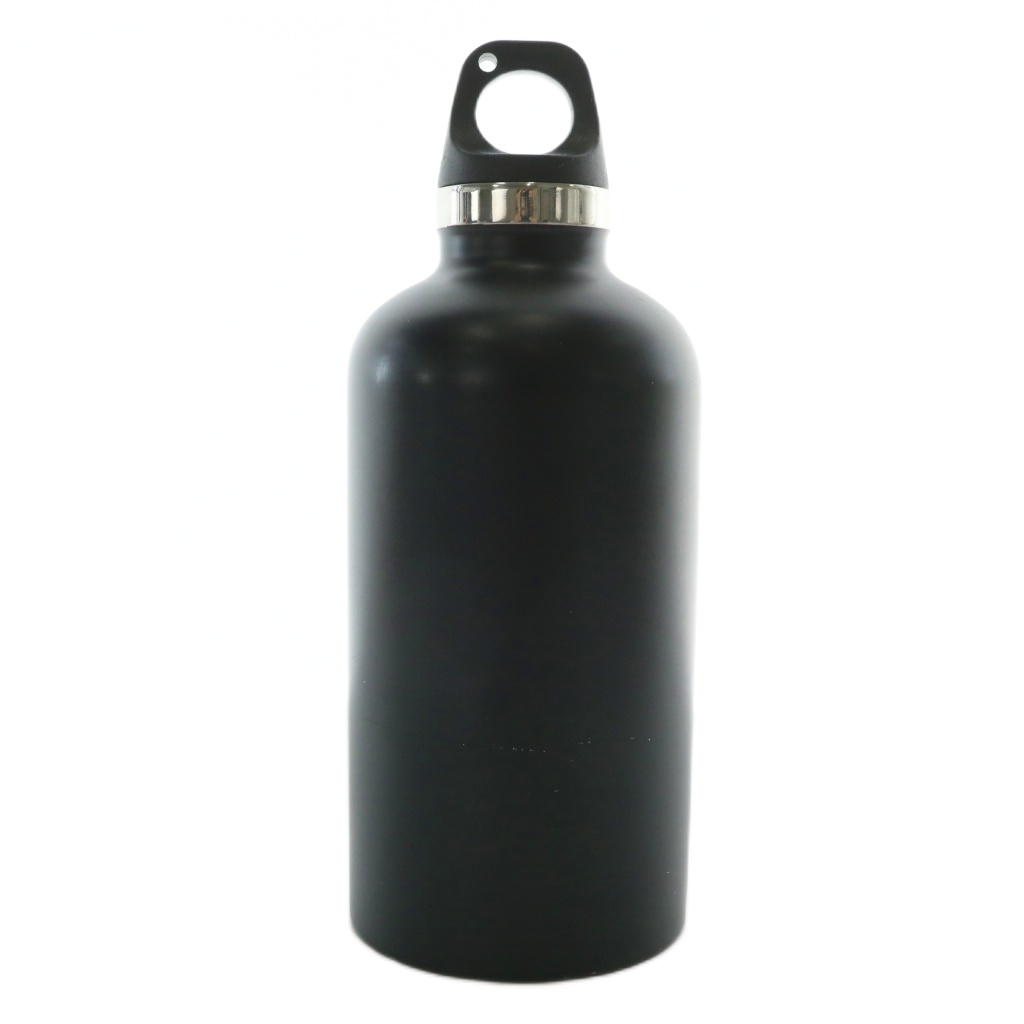 プラダ PRADA 水筒 ボトル タンブラー ステンレス製 500ml ロゴ 黒