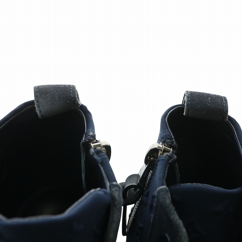 ルイヴィトン LOUIS VUITTON スニーカー レザー スエード 切り替え