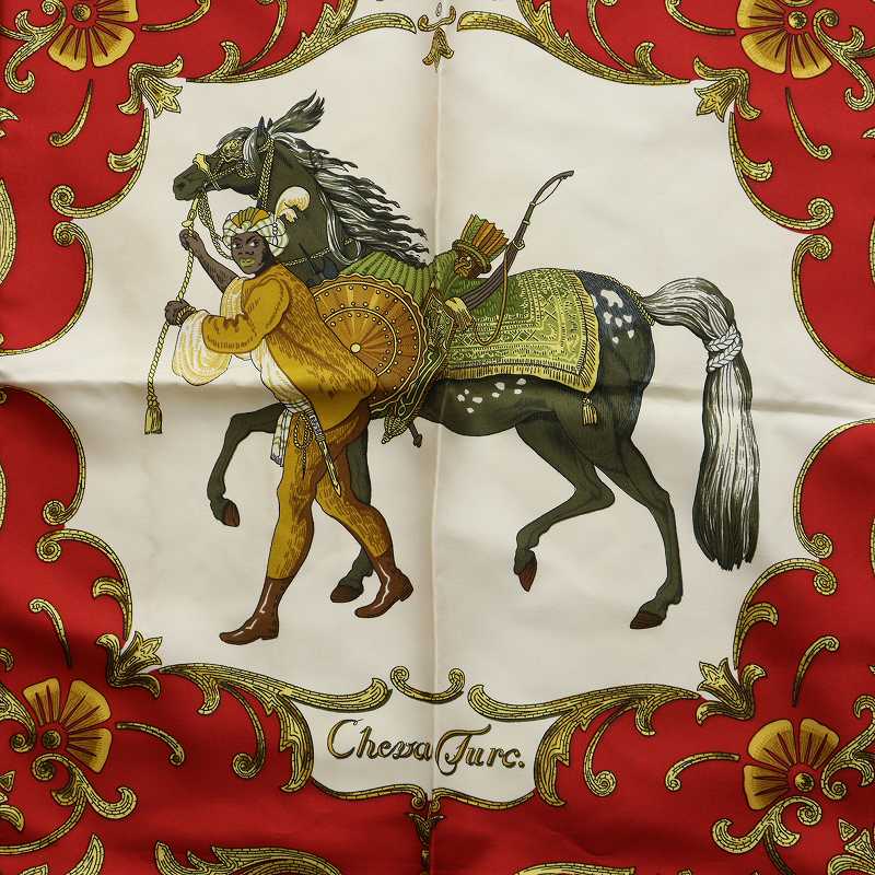 朱美様専用✨Hermes 大判スカーフ 馬柄 HERMES エルメス スカーフ 大判