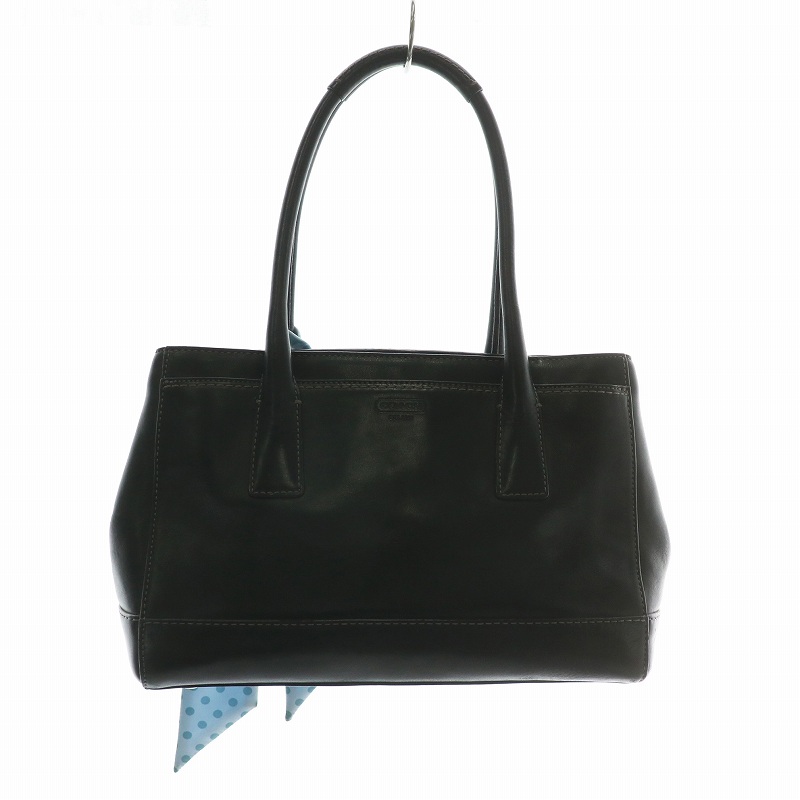 50 COACH コーチ　レザー　ハンドバッグ　トートバッグ コーチ COACH ハンドバッグ トート レザー ロゴ 型押し スキニー