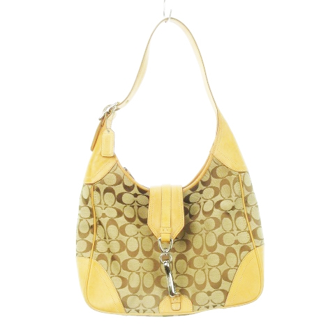 コーチ COACH ワンショルダーバッグ ハンドバッグ 肩掛け キャンバス  