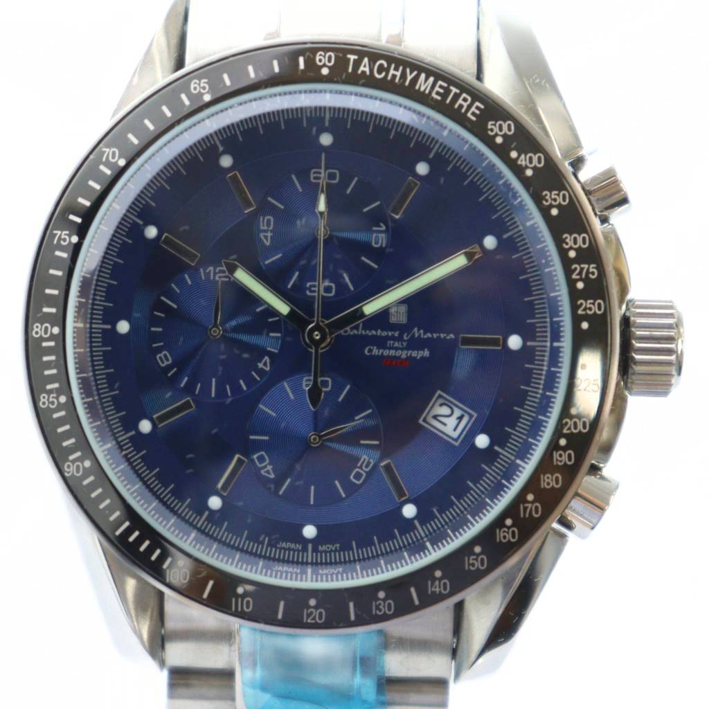 新品未使用　サルバトーレマーラ　メンズ　クォーツ腕時計　40mm SM11125