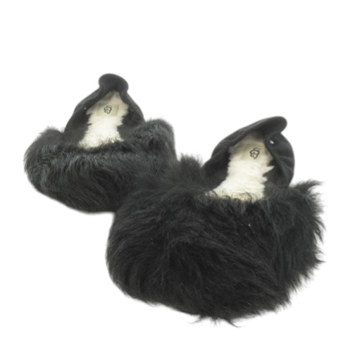 アグ UGG JEANIE FLUFF FLAT バレエシューズ フラットシューズ シープ