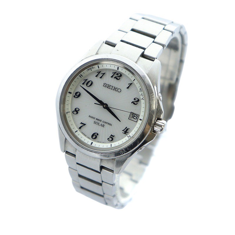 セイコー SEIKO ブライツ 腕時計 ウォッチ ソーラー デイト カレンダー  
