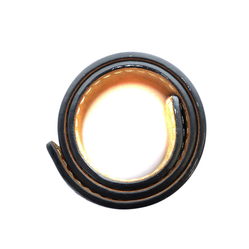 ロエベ スラップ ブレスレット レザー バングル アナグラム型押し