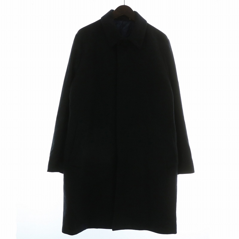 美品　Paul Smith 高級アンゴラ100% ステンカラーコート Paul Smith ビッグロゴ ステンカラーコート - メルカリ