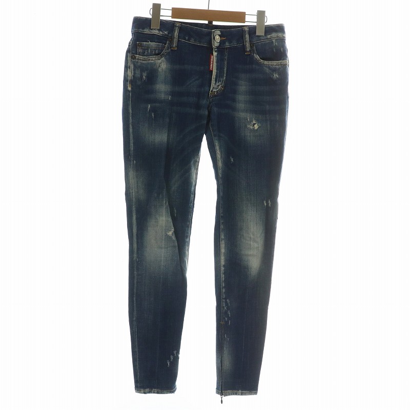 ディースクエアード ジーンズ 38 レディース ネイビー DSQUARED2