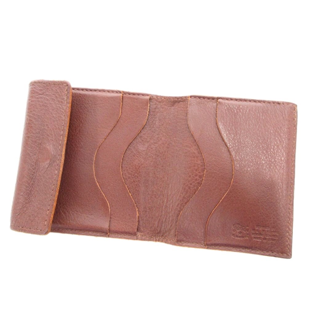 イルビゾンテ IL BISONTE 三つ折り財布 コンパクトウォレット Wホック