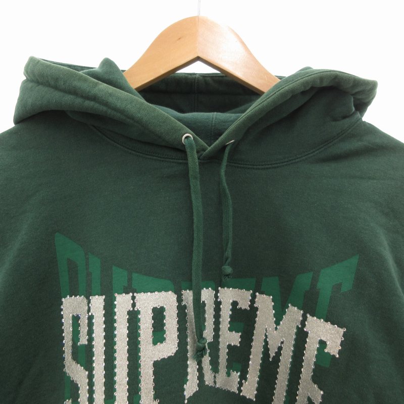 シュプリーム SUPREME 22AW ラインストーン シャドウ フーディー