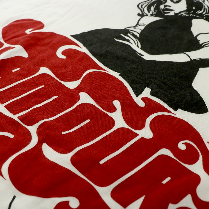 HYSTERIC GLAMOUR ヴィクセンガール ロゴ 総柄 Sサイズ HYSTERIC GLAMOUR - VIXEN GIRL刺繍 Tシャツ / ブラック | Tempt