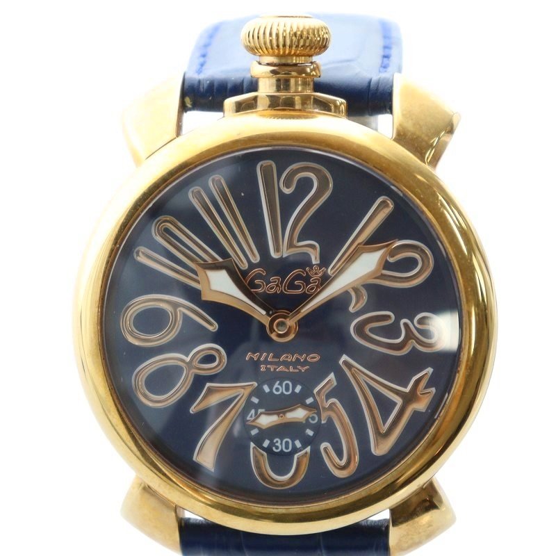 GaGa Milanoダイバーウォッチジャンク ジャンク GaGa Milano 腕時計 手