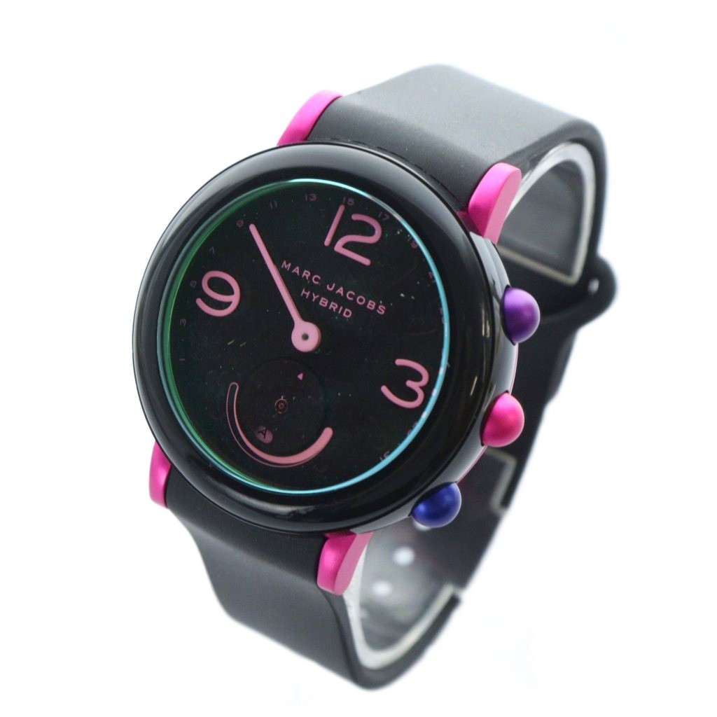 Marc Jacobs スマートウォッチ デジタル ブラック 腕時計 ラバー