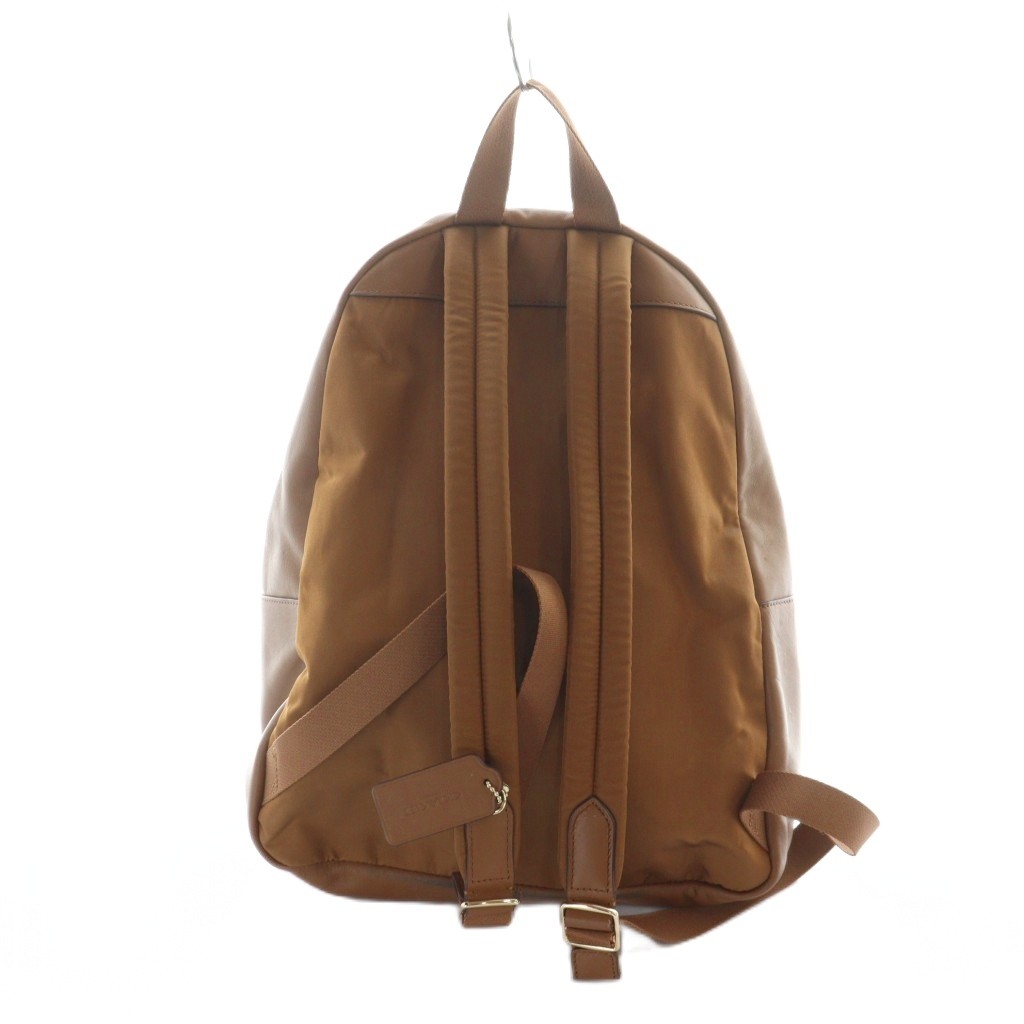 コーチ　リュック　バックパック　チャーリー　シグネチャー　PVCレザー　茶色 COACH コーチ リュックサック シグネチャー PVC×レザー ブラウン