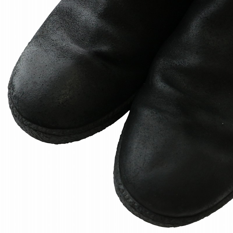 23cm シャネル CHANEL ムートン ショート ブーツ 36 ブラック 【公式通販】