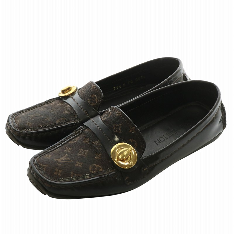 ルイヴィトン LOUIS VUITTON ドライビングシューズ ローファー 