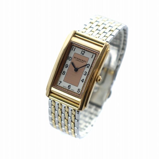 BURBERRY スクエア ゴールド 腕時計】 BURBERRYS 腕時計 ゴールド