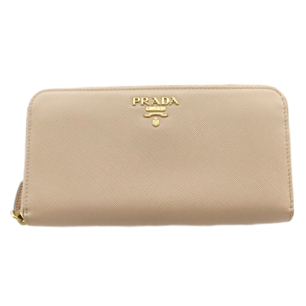 プラダ PRADA 長財布 ラウンドファスナー ロング ウォレット