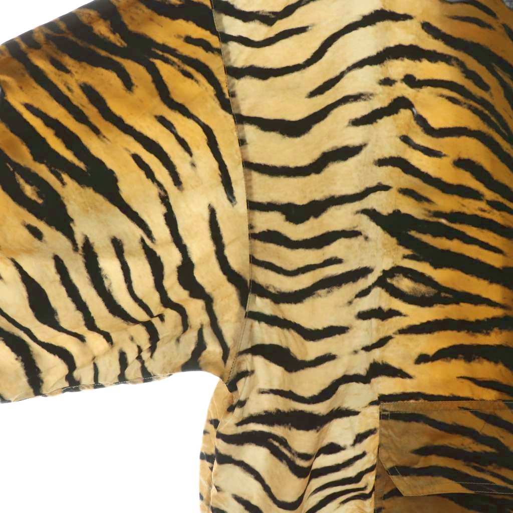 セリーヌ CELINE エディ期 Leopard Half Zip Nylon Jacket レオパード