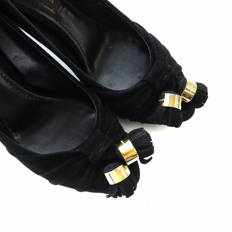 LOUIS VUITTON ルイヴィトン フラット パンプス スウェード 23㎝ 中古・古着通販】LOUIS VUITTON (ルイ ヴィトン) スウェード