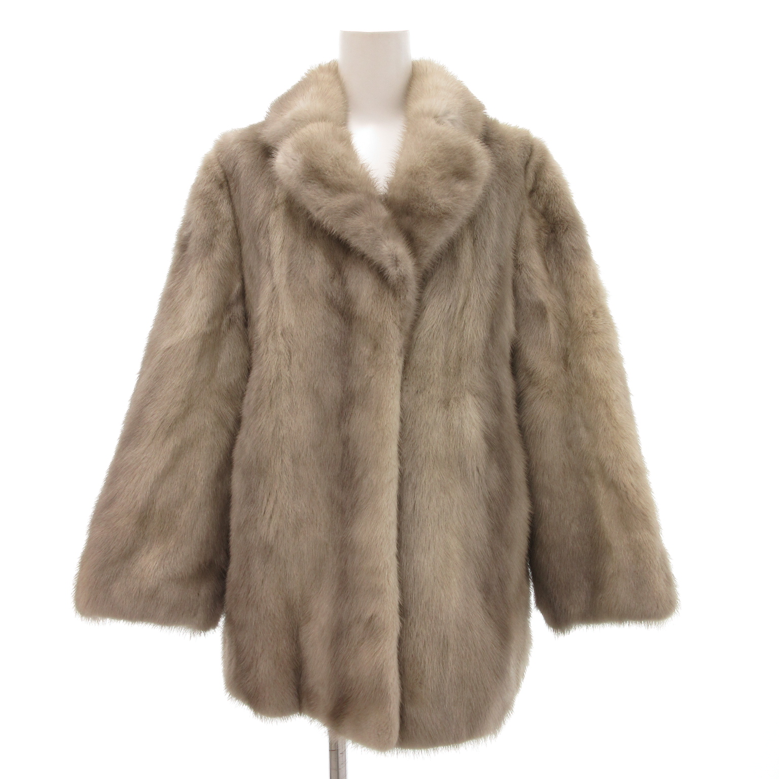 ミンクハーフコート SAGA MINK 最高級ミンク ハーフコート ダーク