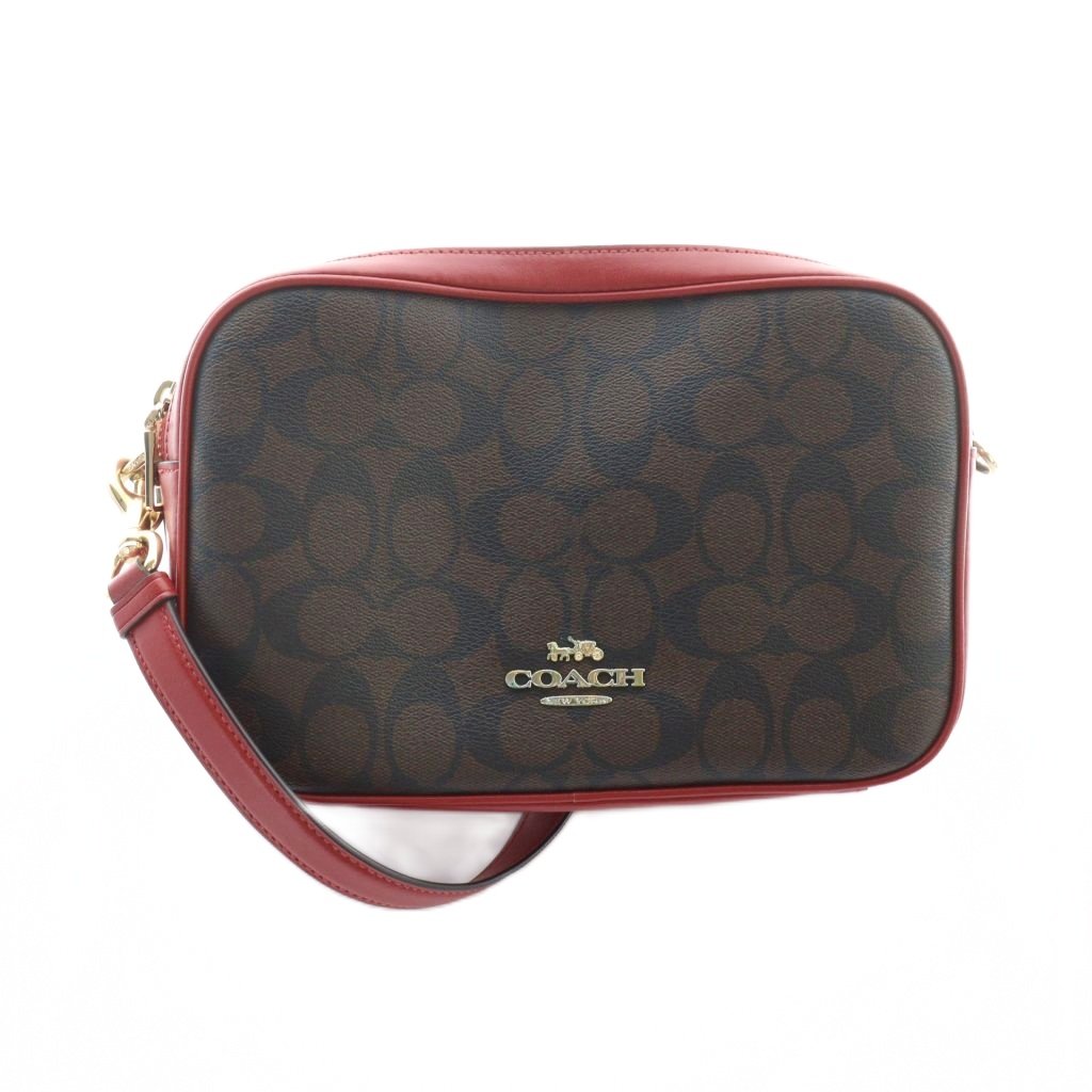 COACH ショルダーバッグ ブラウン/レッド COACH(コーチ) / ショルダー