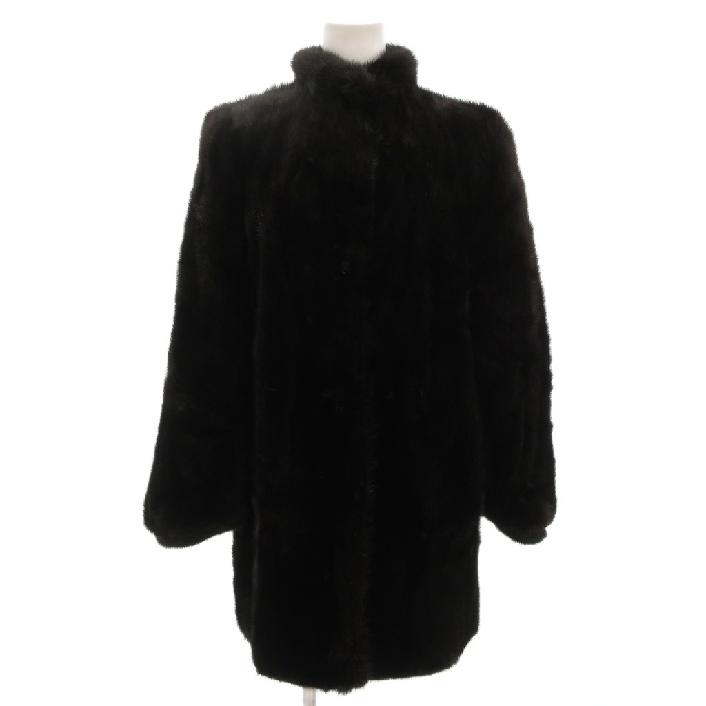 SAFURON　毛皮　サフロン　コート　レディース　11号　ミンクファー サフロン SAFURON ミンクファーコート ジャケット 毛皮 ロング