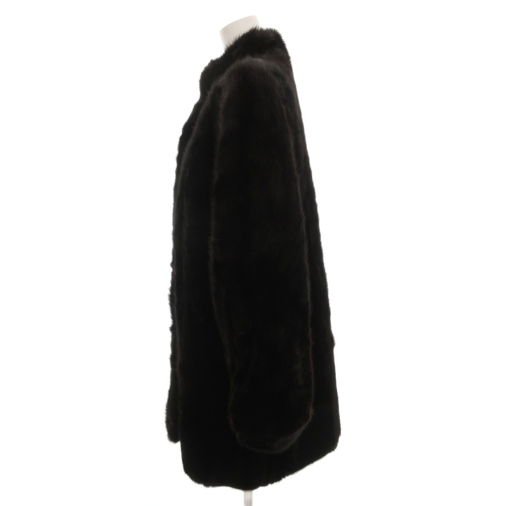 サフロン SAFURON ミンクファーコート ジャケット 毛皮 ロング 総裏地