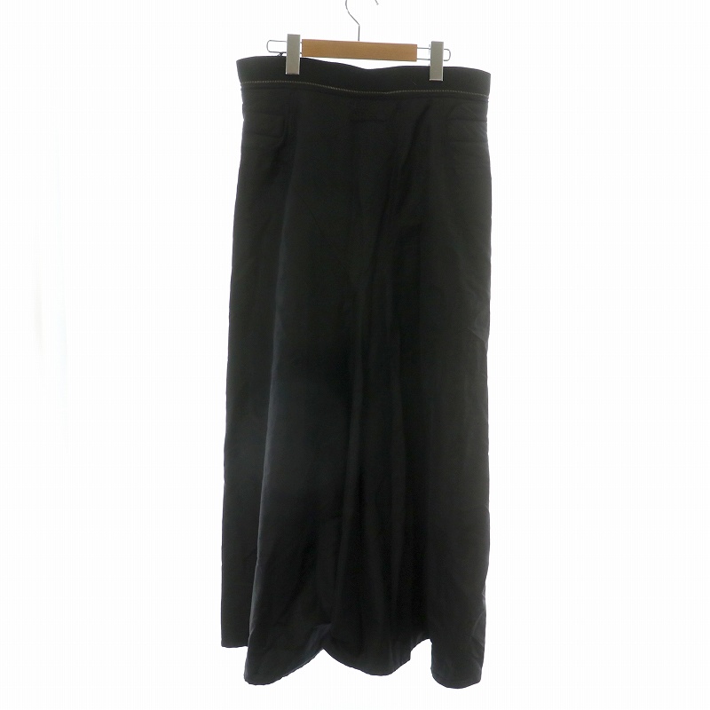 Jean Paul Gaultier ブラックフレアスカート 40 Vintage Jean Paul