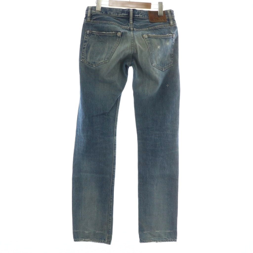 ヒステリックグラマー ジーンズ ダメージ加工