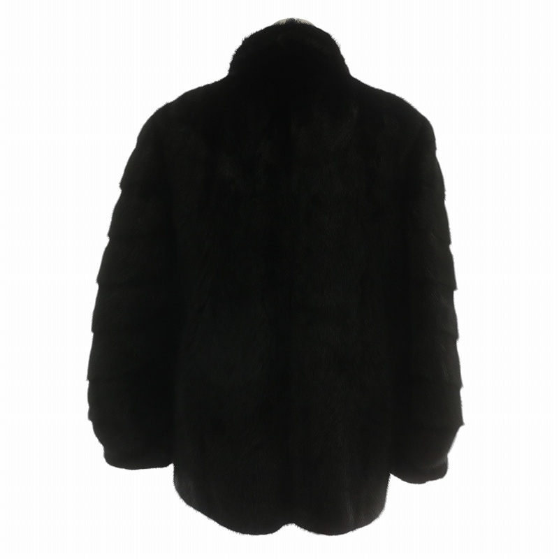 着丈117cm パステルミンク ロング丈 サガミンク 13号 なめし柔らか