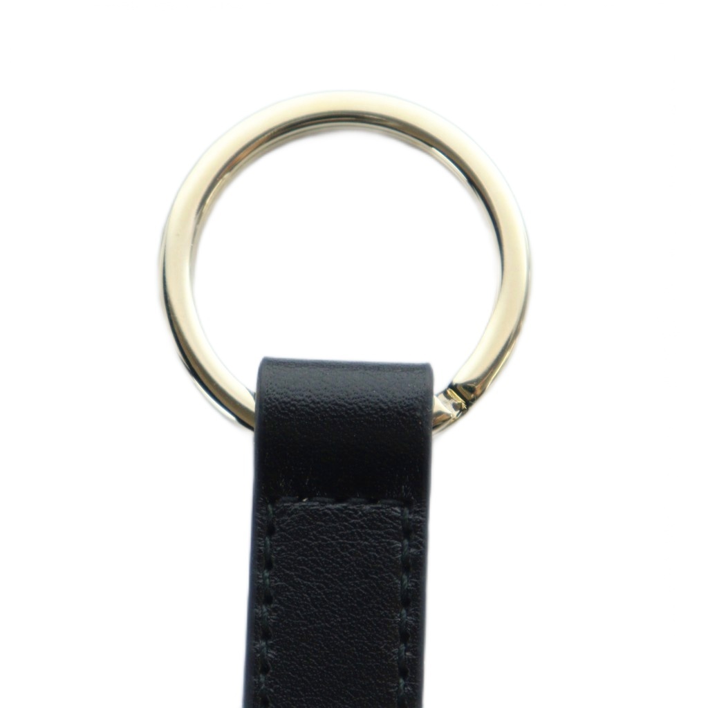 ブルガリ BVLGARI キーリング キーチャーム ストラップ レザー ロゴ
