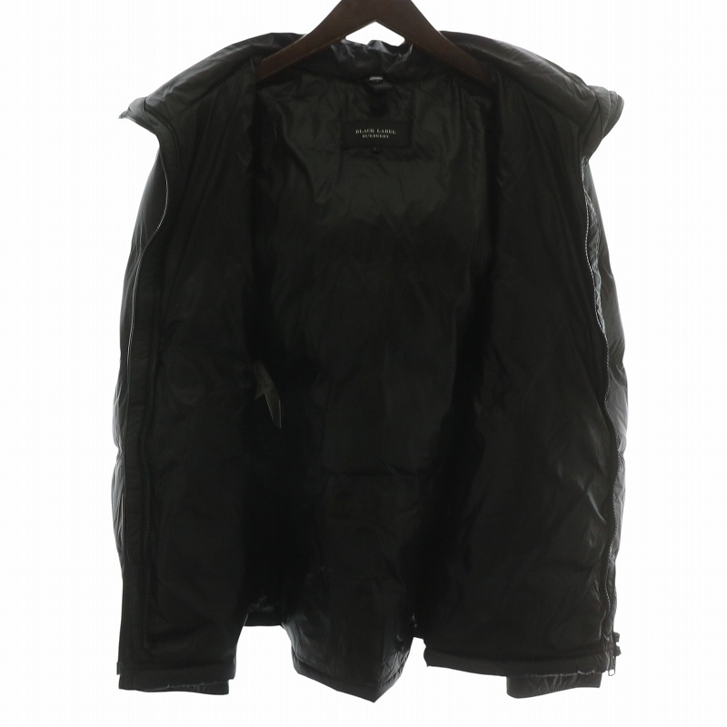 BURBERRY BLACK LABEL フード付きジャケット Burberry Black Label ( size L)BURBERRY BLACK LABEL Zip up