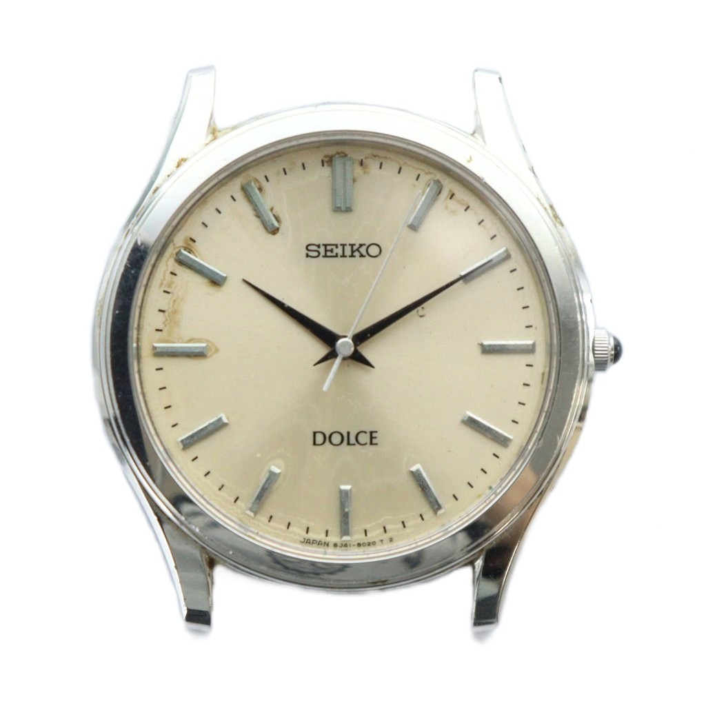 【動作品】　SEIKO DOLCE セイコードルチェ 8J41-8010 Yahoo!オークション - SEIKO DOLCE セイコードルチェ 8J41-8010 メン