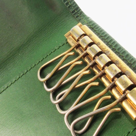 ルイヴィトン LOUIS VUITTON キーケース エピ レザー 革 ロゴ型押し 6