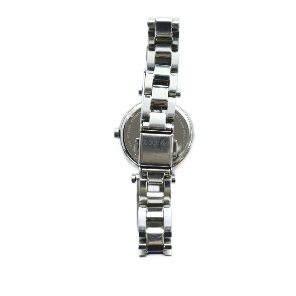 シチズン CITIZEN ウィッカ wicca 腕時計 ウォッチ ソーラー ロゴ 白  