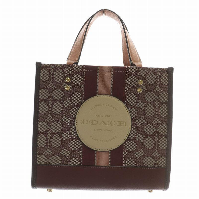 コーチ COACH デンプシー トート 22 ハンドバッグ ショルダー 2WAY 