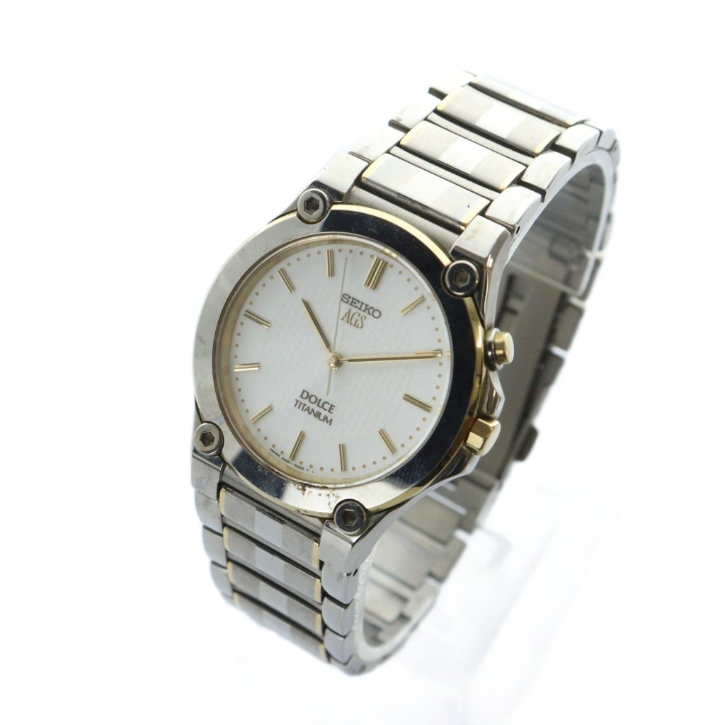 セイコー SEIKO ドルチェ dolce 腕時計 ウォッチ 自動巻き 白 セイコー SEIKO ドルチェ dolce 腕時計 ウォッチ 自動巻き 白