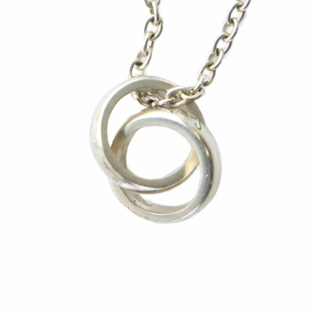 Paul Smith リングネックレス シルバー ポールスミス ダブル