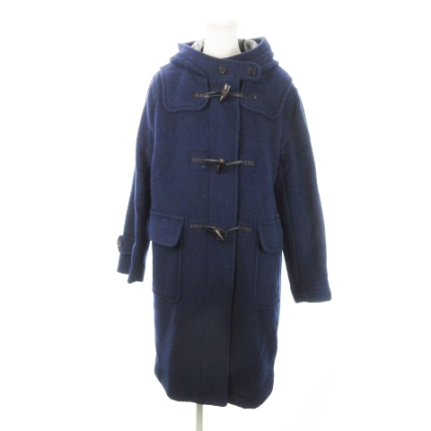 アクアスキュータム AQUASCUTUM ダッフルコート ロング フーディ