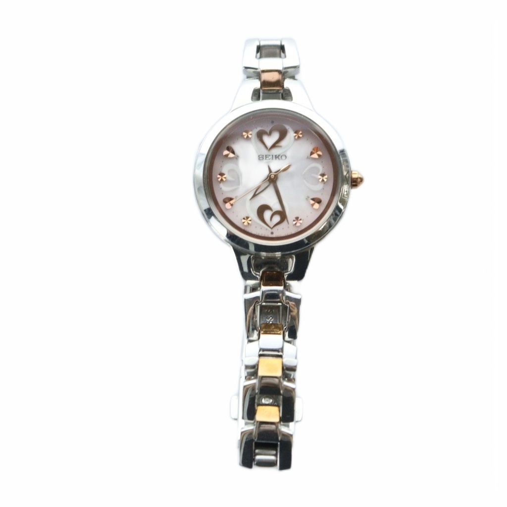 ウォッチブレス ブランド不明 シルバー？素材不明 ジャンク扱い シチズン CITIZEN ジャンク品 CENTER SECOND センターセコンド Cマーク