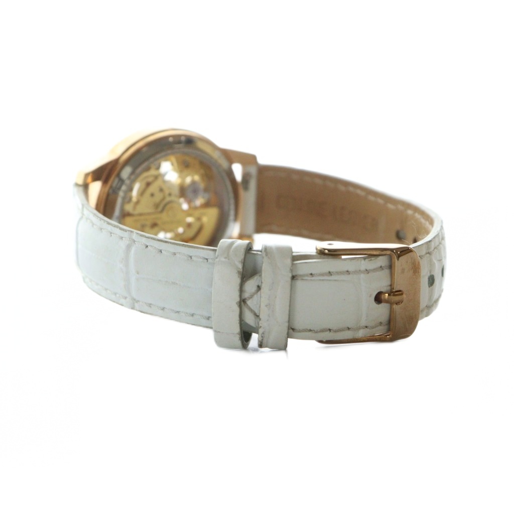 ロバー LOBOR 腕時計 ウォッチ 自動巻き ローマン スケルトン ラウンド  