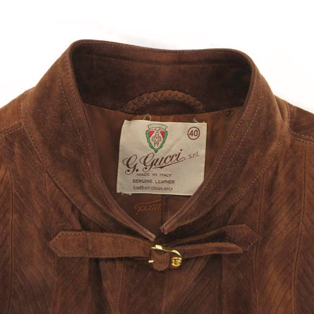 グッチ GUCCI 70-80s オールドグッチ ヴィンテージ スエード グッチ GUCCI 70-80s オールドグッチ ヴィンテージ スエード
