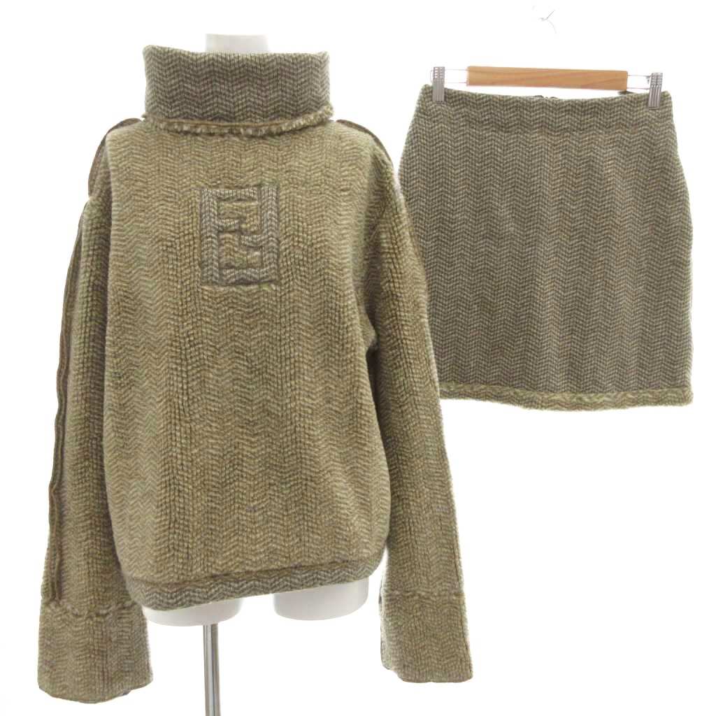 フェンディ FENDI セットアップ ボアニット プルオーバー  