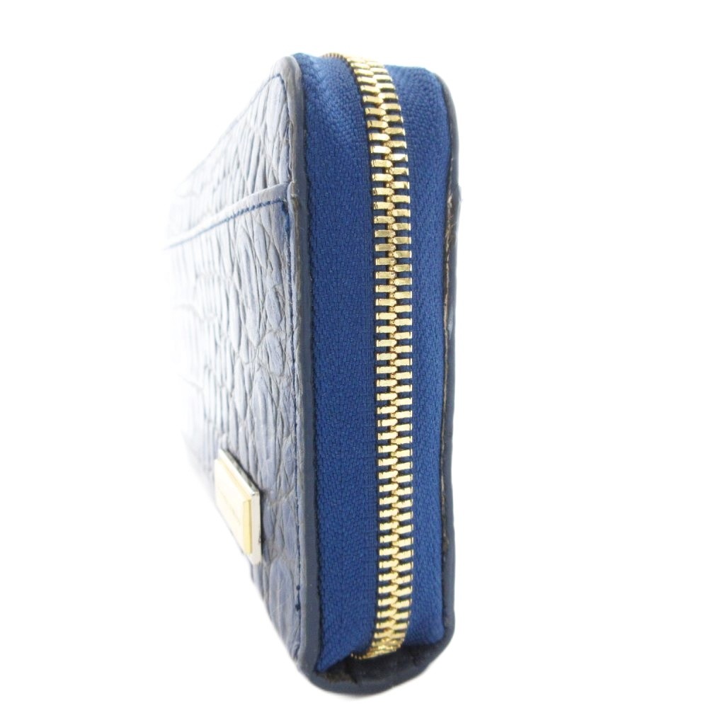 中古】レザージュエルズ LEATHER JEWELS クロコダイル 長財布