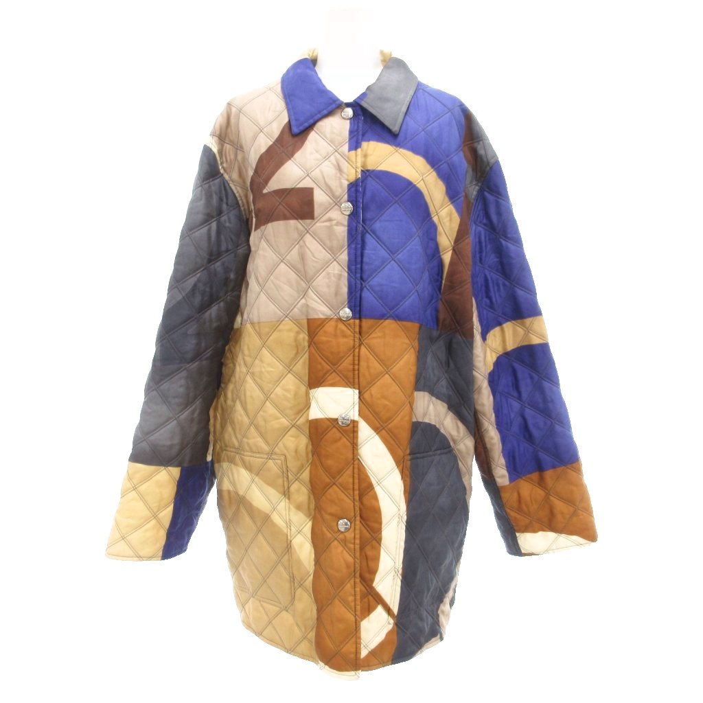 フェラガモ　キルティング　ジャケット　コート　ベージュ 中古・古着通販】Salvatore Ferragamo (サルヴァトーレ