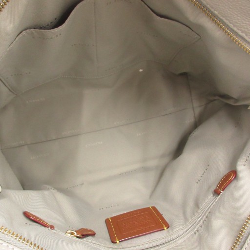 【中古】コーチ COACH CC395  ポール ペブ リトル テール トート POL PEB LTR TAYL TOT ハンドバッグ 肩掛け ロゴ コーチ COACH CC395 ポール ペブ リトル テール トート POL PEB LTR