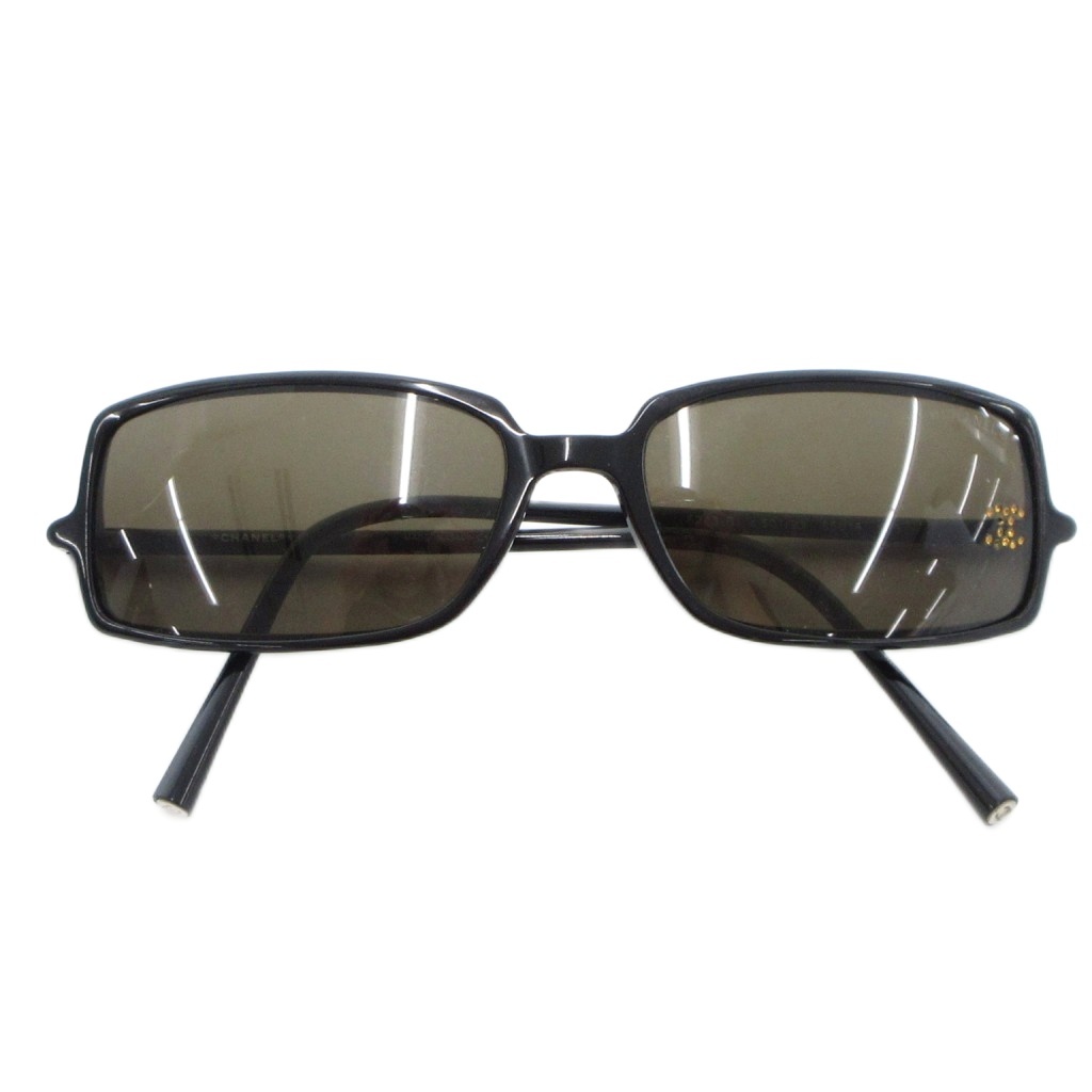 シャネル CHANEL サングラス アイウェア 度なし ロゴ スクエア 55□16  